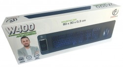 Chargeur à induction + clavier QI et tapis de souris Rebeltec W400 10W