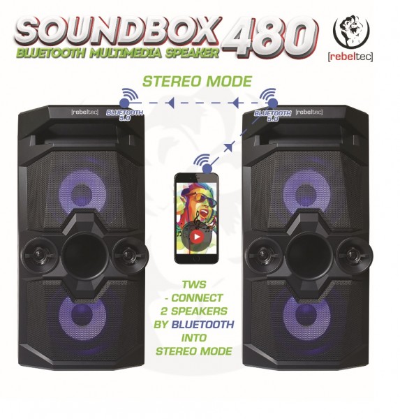 Głośnik bluetooth SoundBOX 480