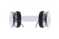 CITY WHITE headphones with microphone