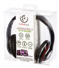 AUDIOFEEL black headset with microphone
