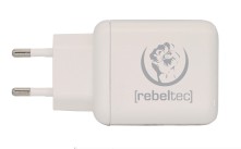 Настінний зарядний пристрій Rebeltec H200 TURBO QC3.0+PD20W (USB + type-C)