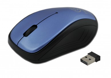 Bezprzewodowa mysz optyczna COMET blue
